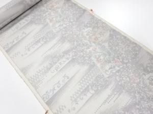 アンティーク　正絹　紬　着尺反物